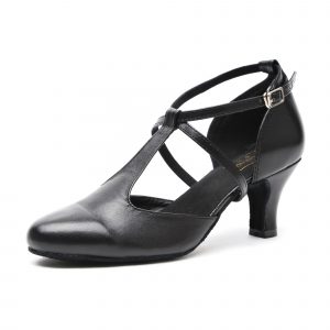 Women's Leather Calendula Latin Ballroom Dance Shoe