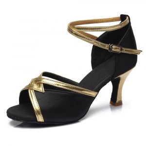 Women's Satin Zinnia Latin Ballroom Dance Shoe